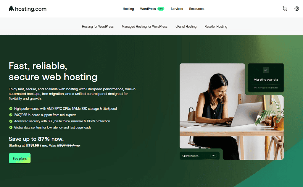 best web hosting services